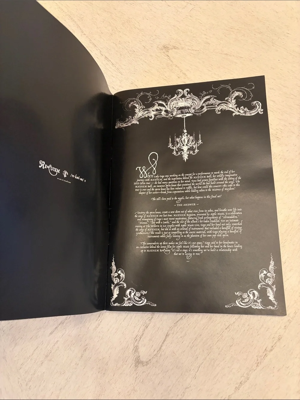 Lady Gaga Mayhem Requiem Film Program